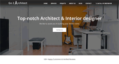 Desktop Screenshot of go2architect.com